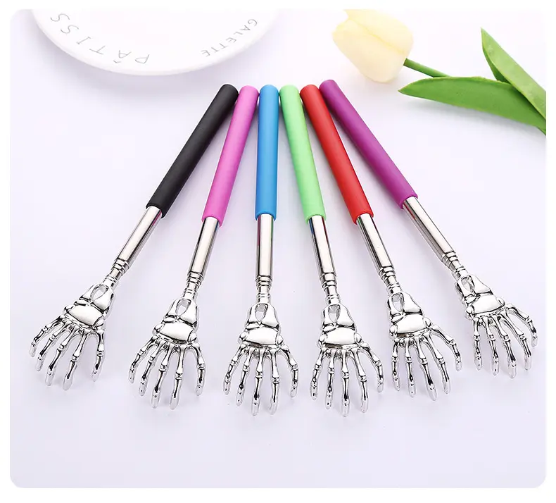 Skulll Hands Metal Back Scratcher (7)