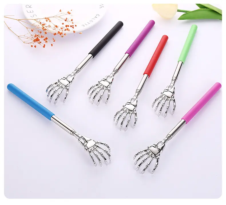 Skulll Hands Metal Back Scratcher (8)