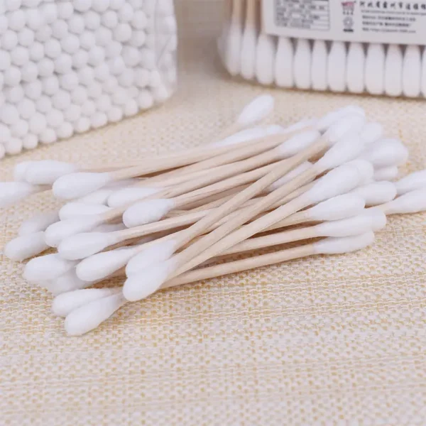 Bamboo Cotton Swab 100Counts（6）