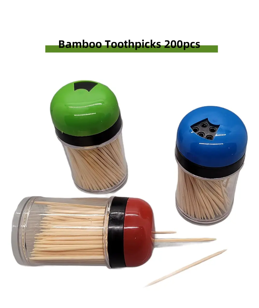 Bamboo Toothpicks 200pcs (1)