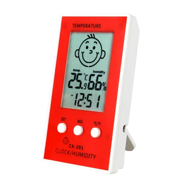 Digital Thermometer Hygrometer Clock (4)