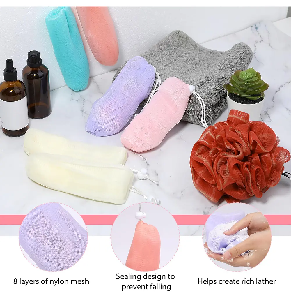 Shower Loofah Sponge (6)