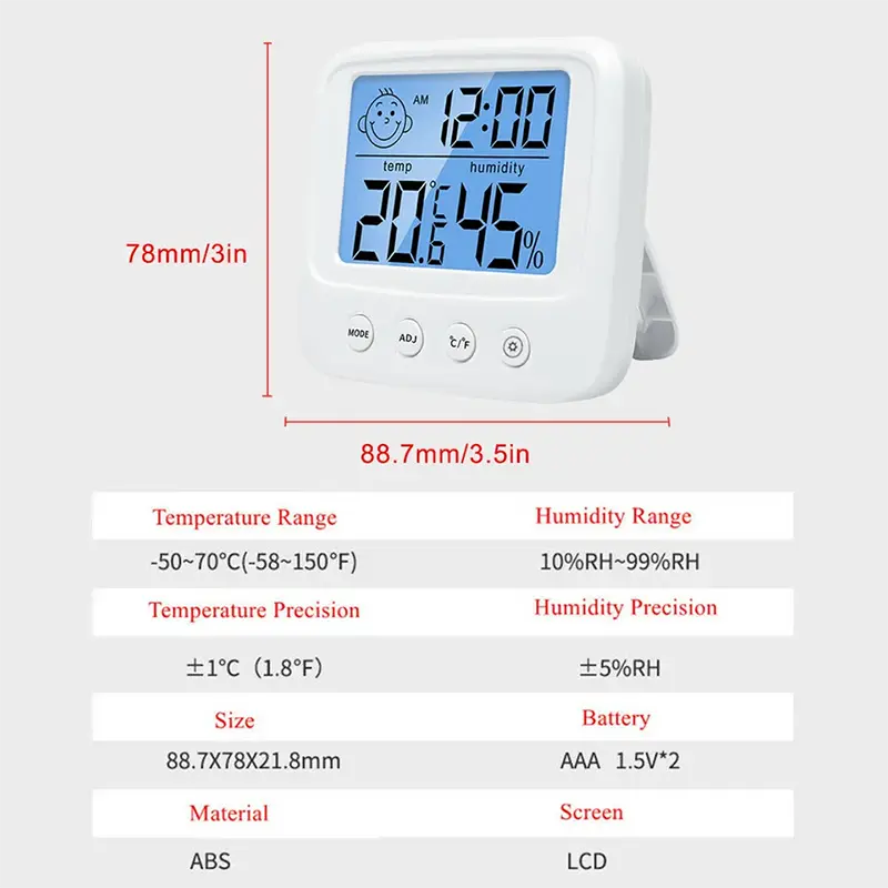 Thermometers Hygrometer(3)