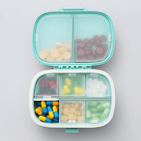 8 Compartments Travel Pill Organizer (1)