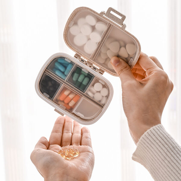 8 Compartments Travel Pill Organizer (11)