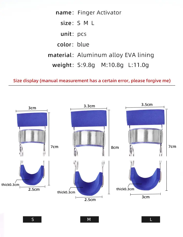 Adjustable Metal finger Splint (2)