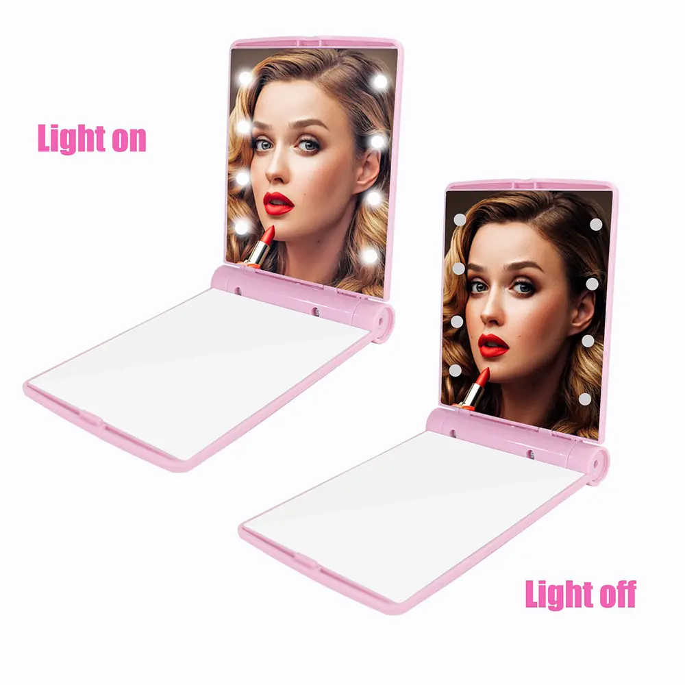 Foldable Led Makeup Mirror (3)