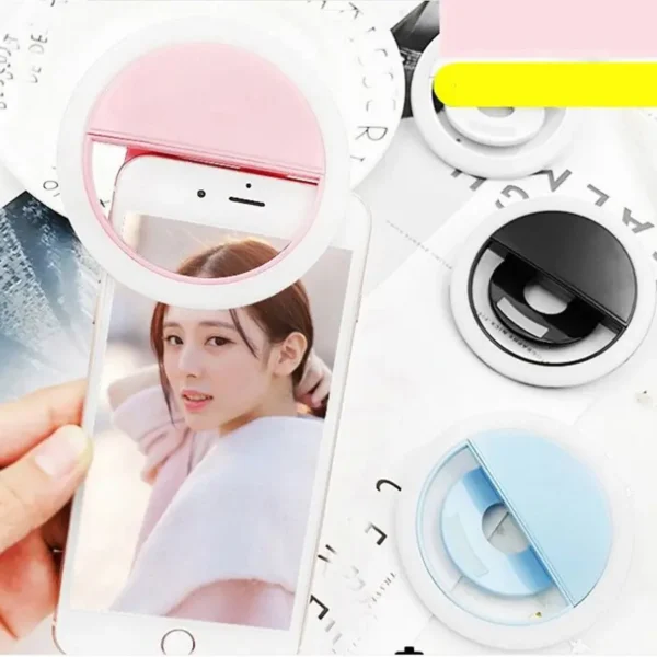 Mini LED Selfie Ring Light For Phone (10)