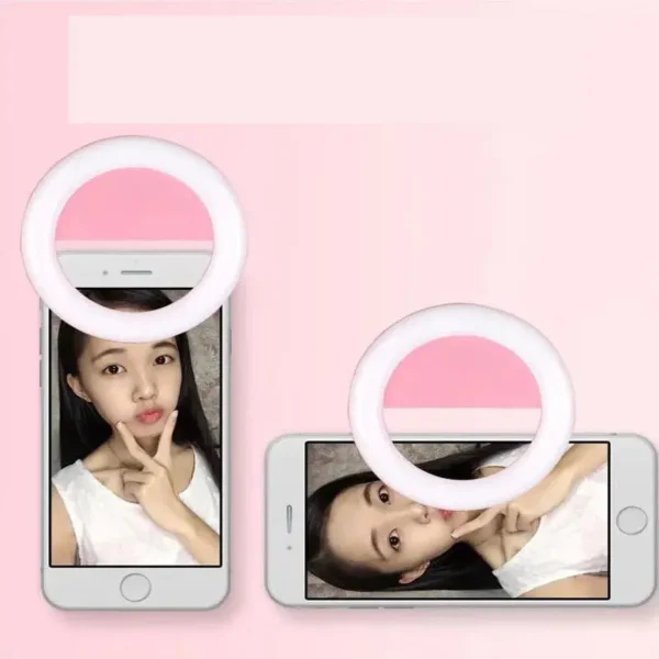 Mini LED Selfie Ring Light For Phone (11)