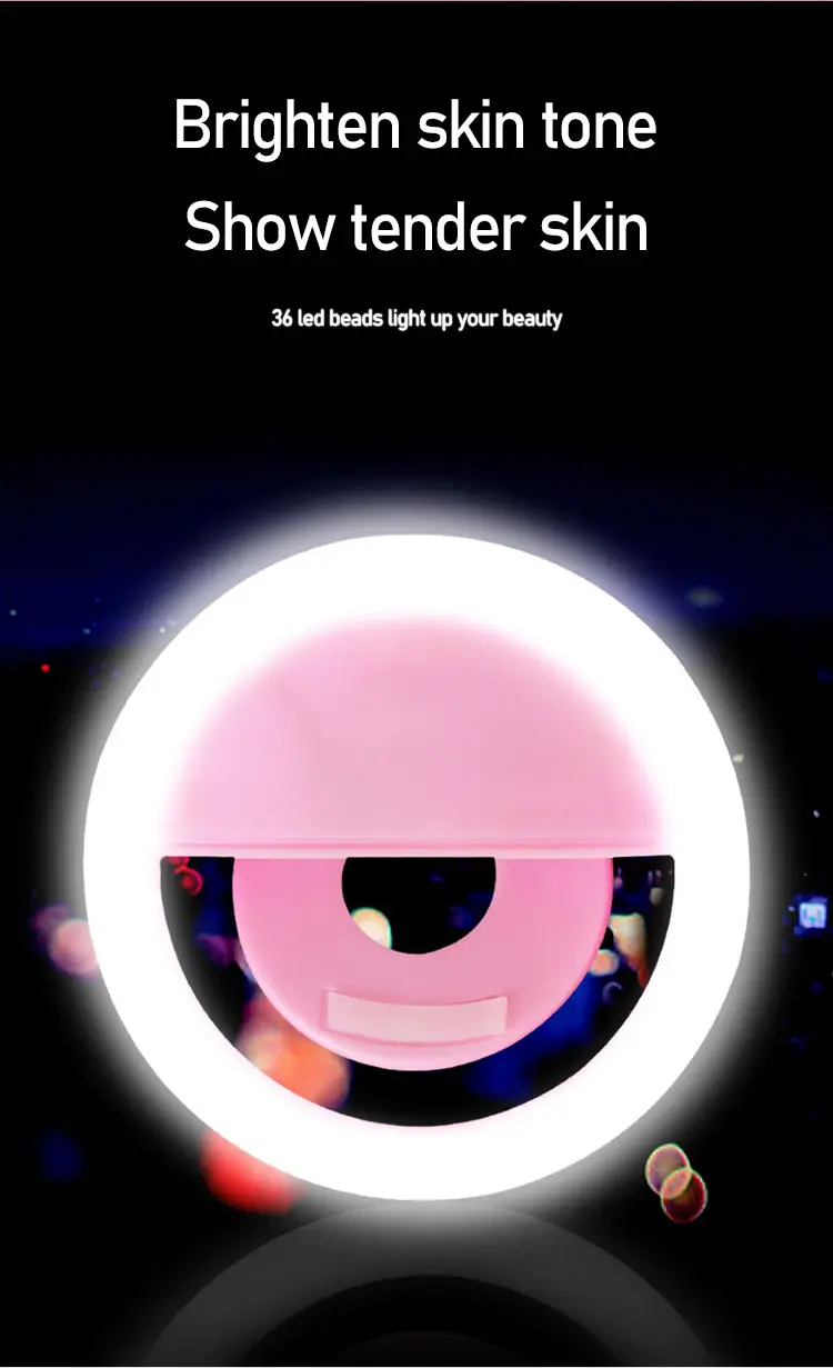 Mini LED Selfie Ring Light For Phone (3)