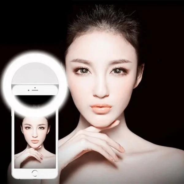 Mini LED Selfie Ring Light For Phone (6)