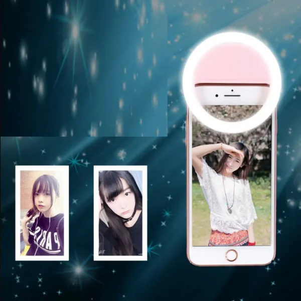 Mini LED Selfie Ring Light For Phone (7)