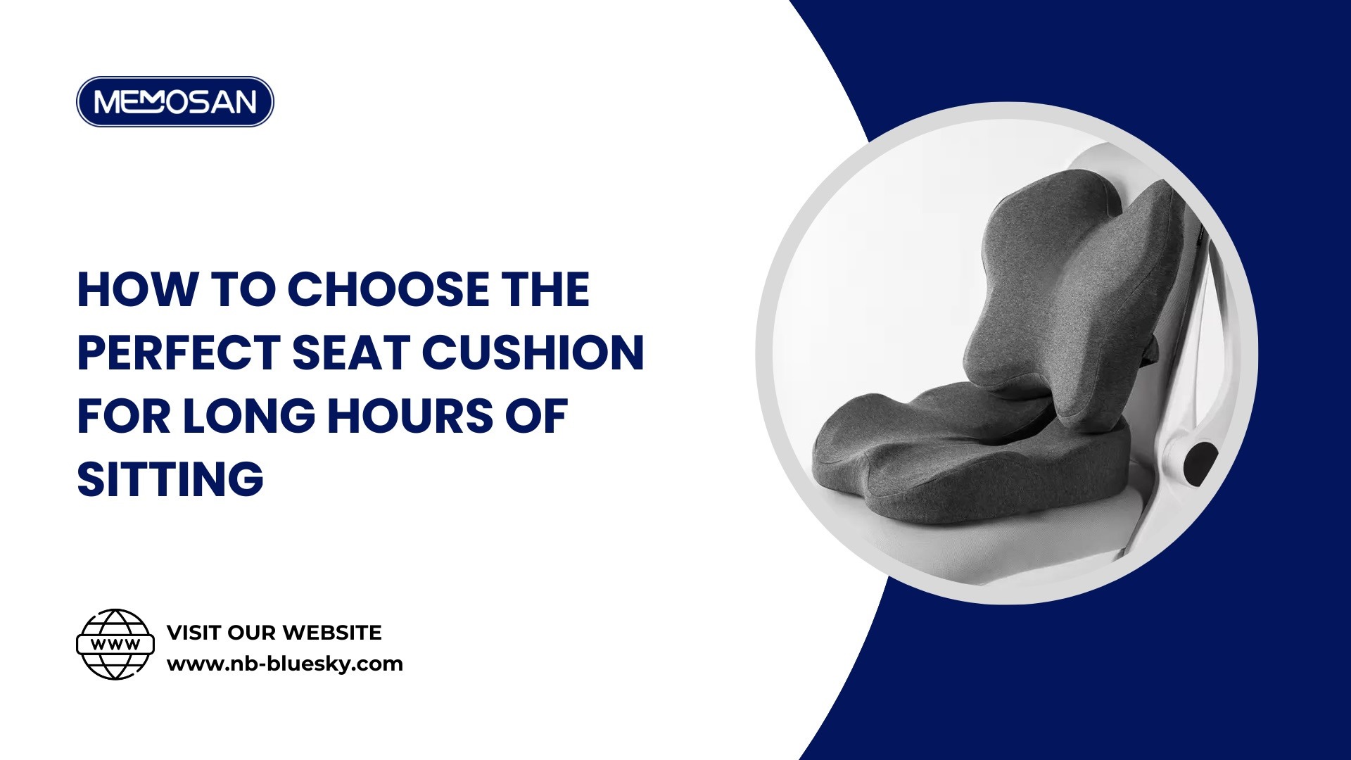 How to Choose the Perfect Seat Cushion for Long Hours of Sitting