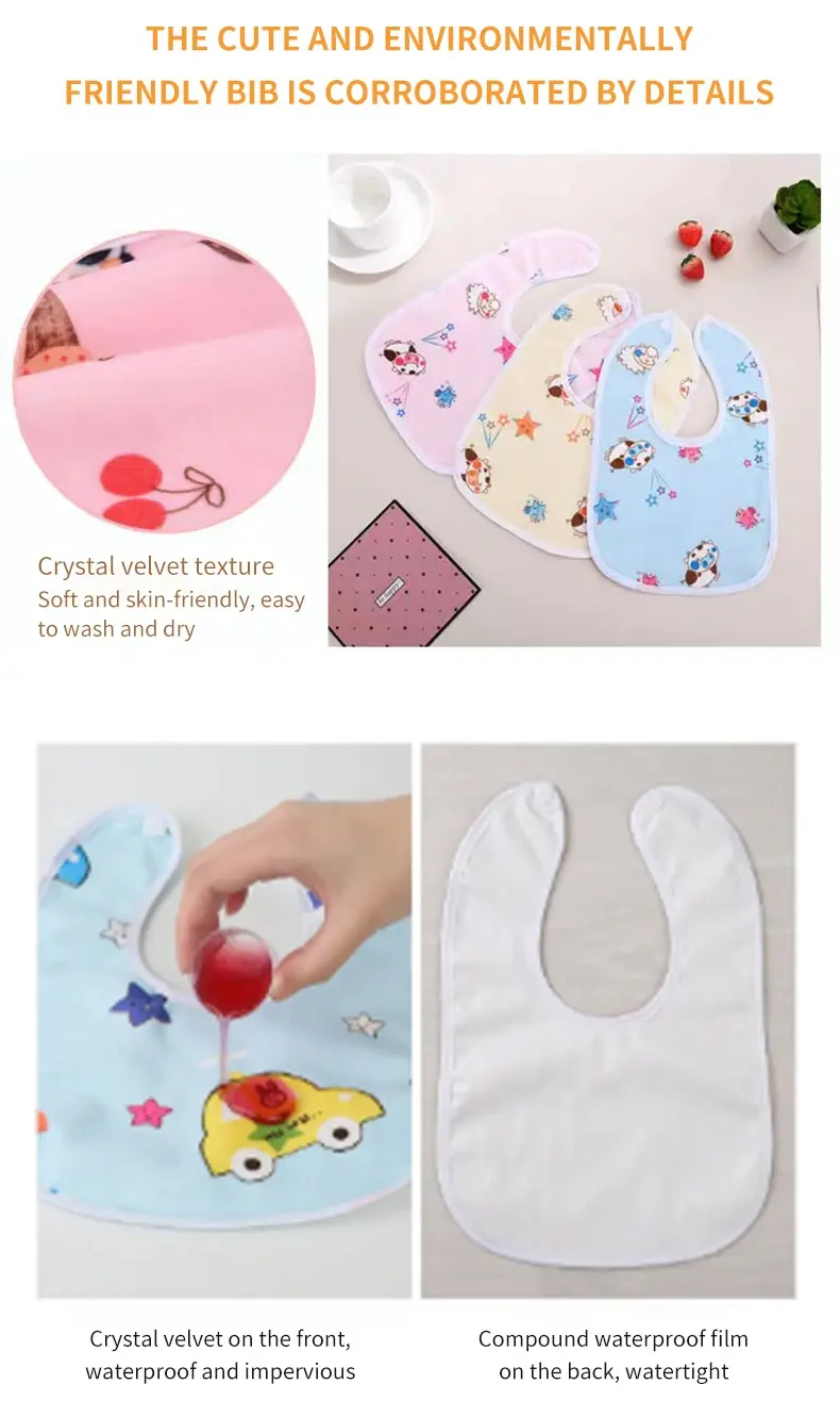 Baby Bandana Drool Bibs (6)