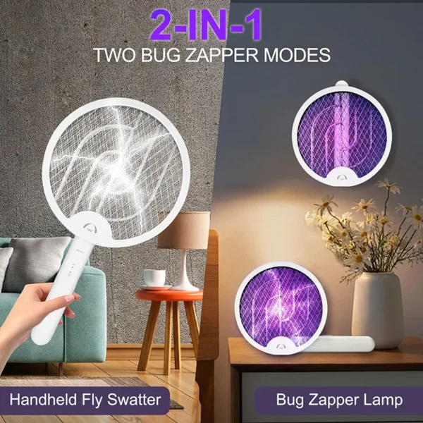 Electrical Mosquito Swatter Foldable (12)