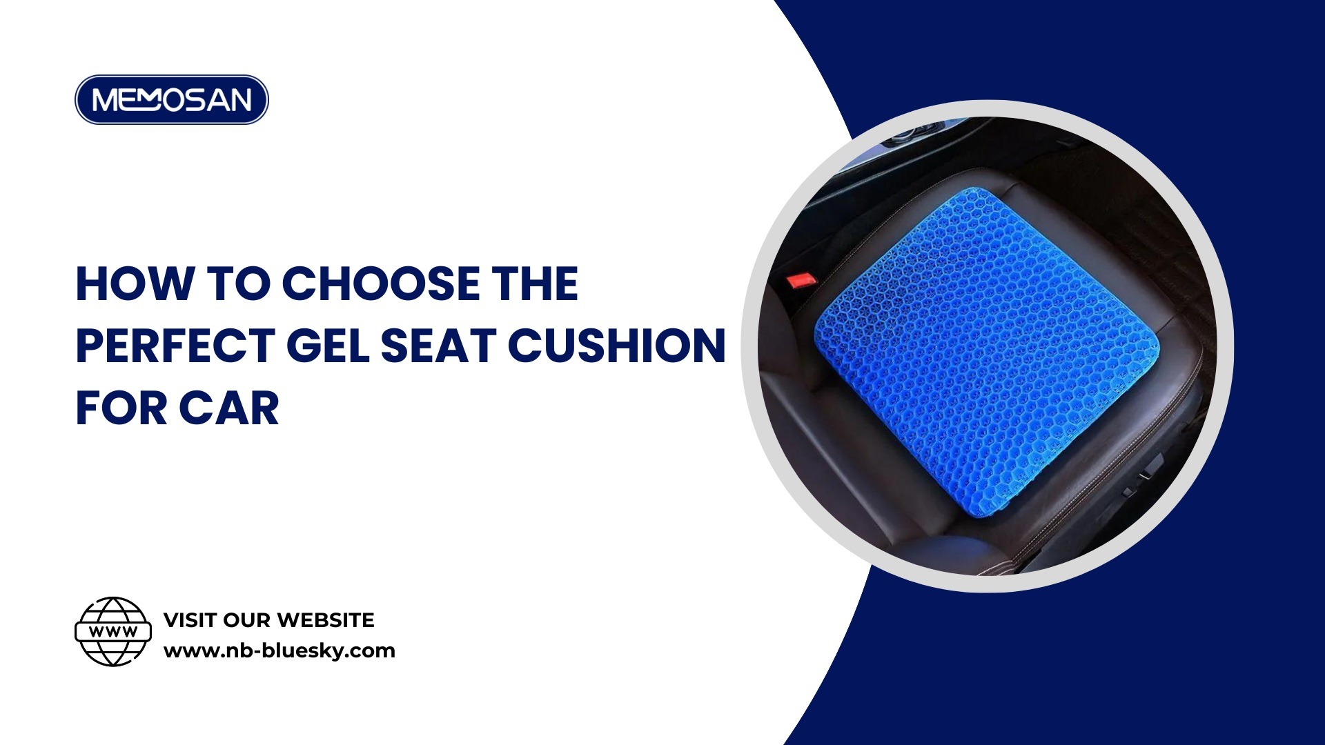 How to Choose the Perfect Gel Seat Cushion for Car