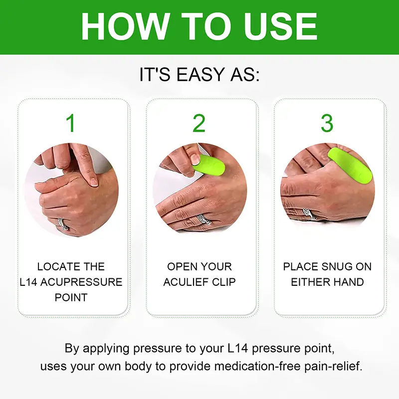 Massage Acupressure Clip  (6)