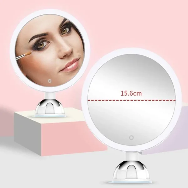 10X Suction Cup Bathroom Mirror (2)