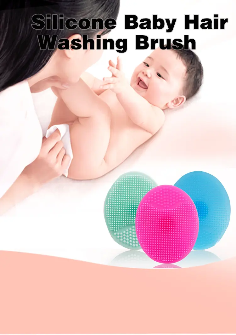 Baby Bath Silicone Cradle Cap Brush (1)