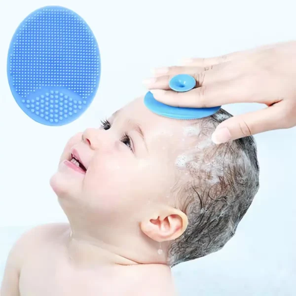 Baby Bath Silicone Cradle Cap Brush（12） (2)