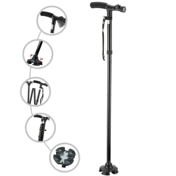 Folding Cane with Led Light (9)