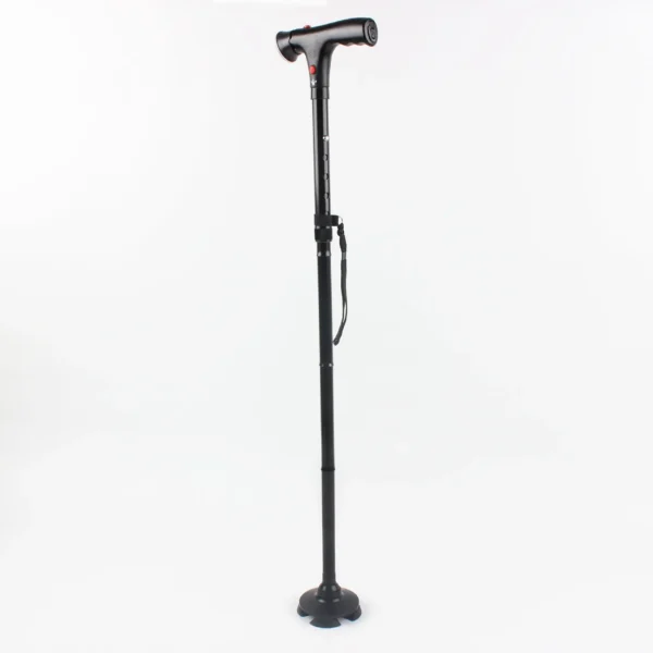 Folding Cane with Led Light and Alarm (4)