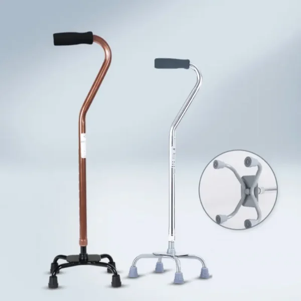 Four Pronged Base Walking Cane (4)