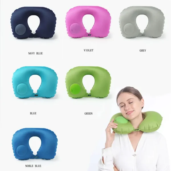 Inflatable Neck Pillow(Press to inflate) (4)