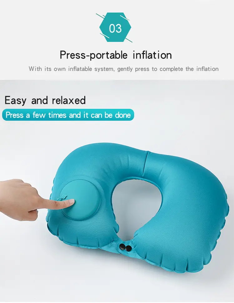 Inflatable Neck Pillow(Press to inflate) (7)