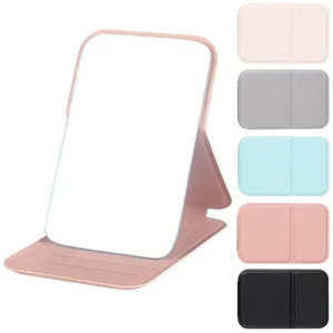 Portable Folding Mirror with PU