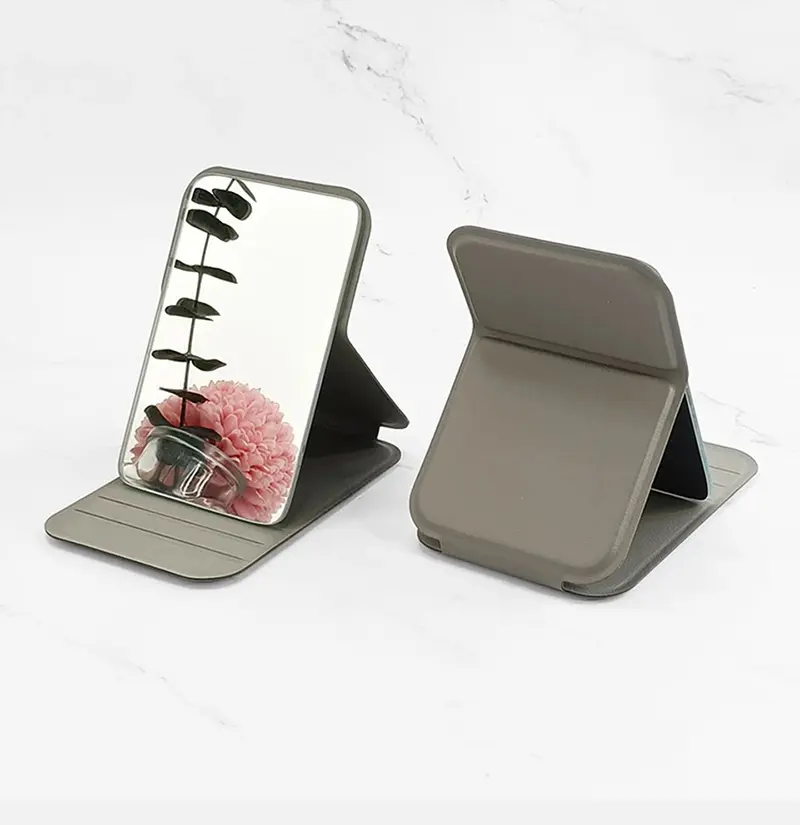 Portable Folding Mirror with PU Case (7)