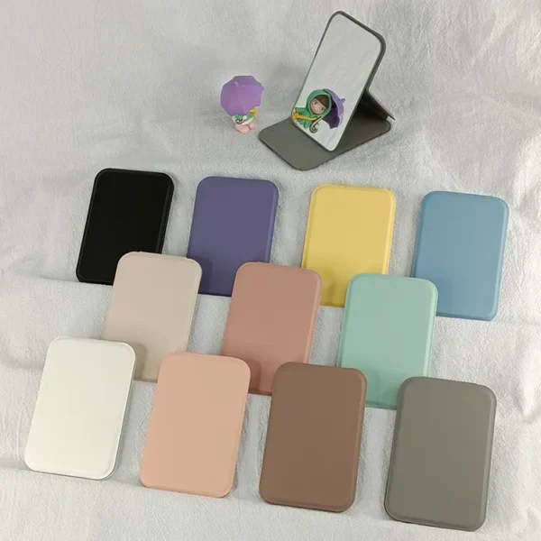 Portable Folding Mirror with PU Case (7)