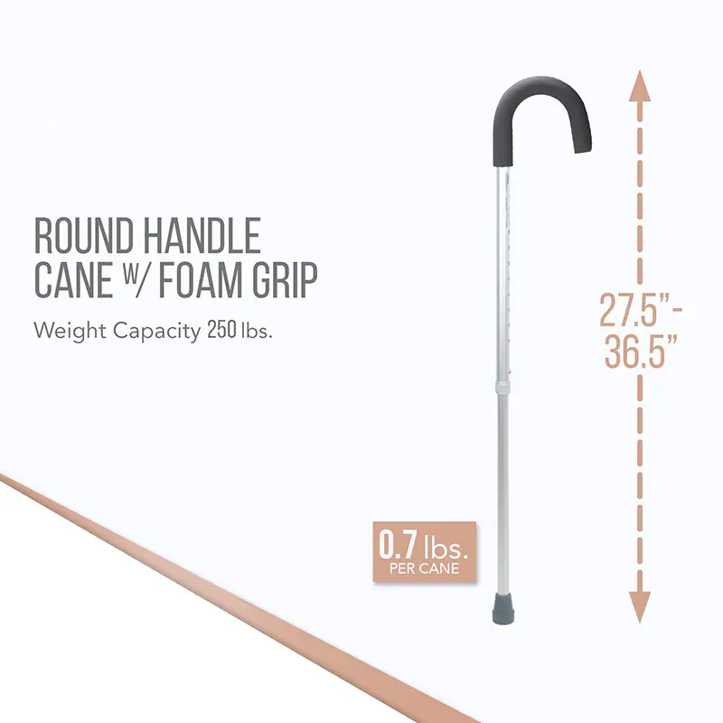 Round Handle Walking Cane (1)