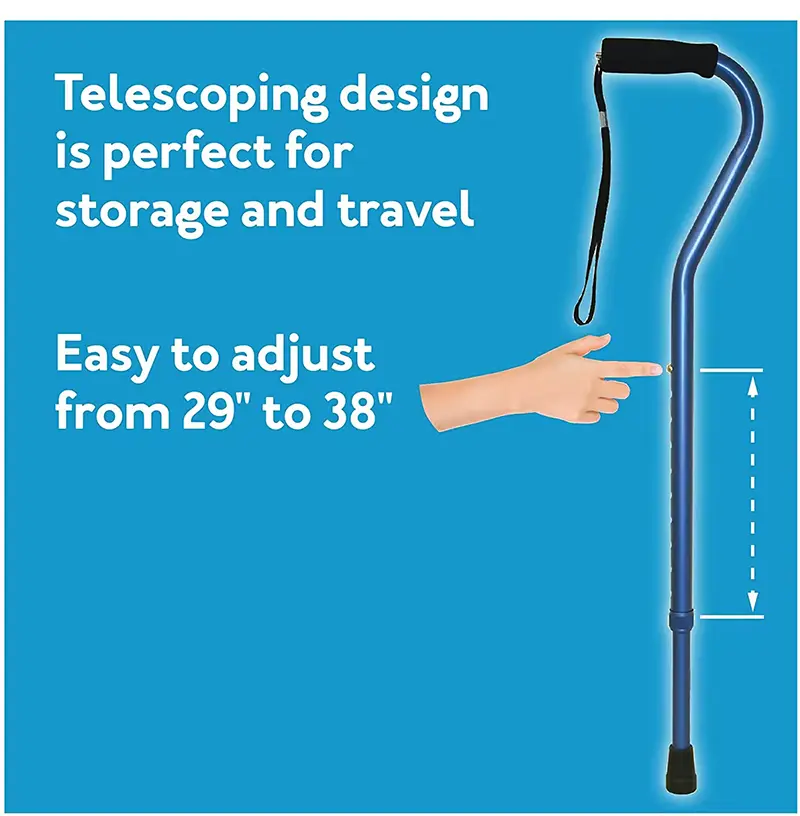 Walking Cane Offset Handle (02)