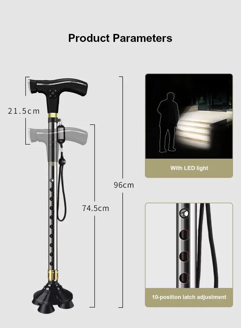 Walking Cane with Smart Radio (0)