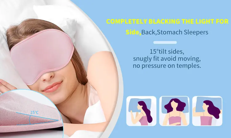 3D Contoured Cup Sleeping Mask (1)