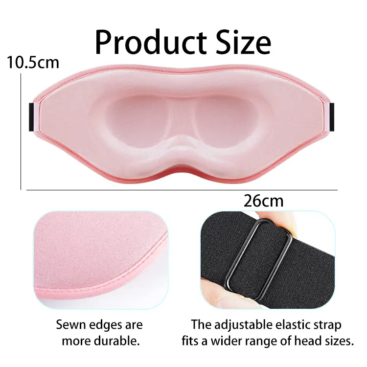 3D Contoured Cup Sleeping Mask (2)