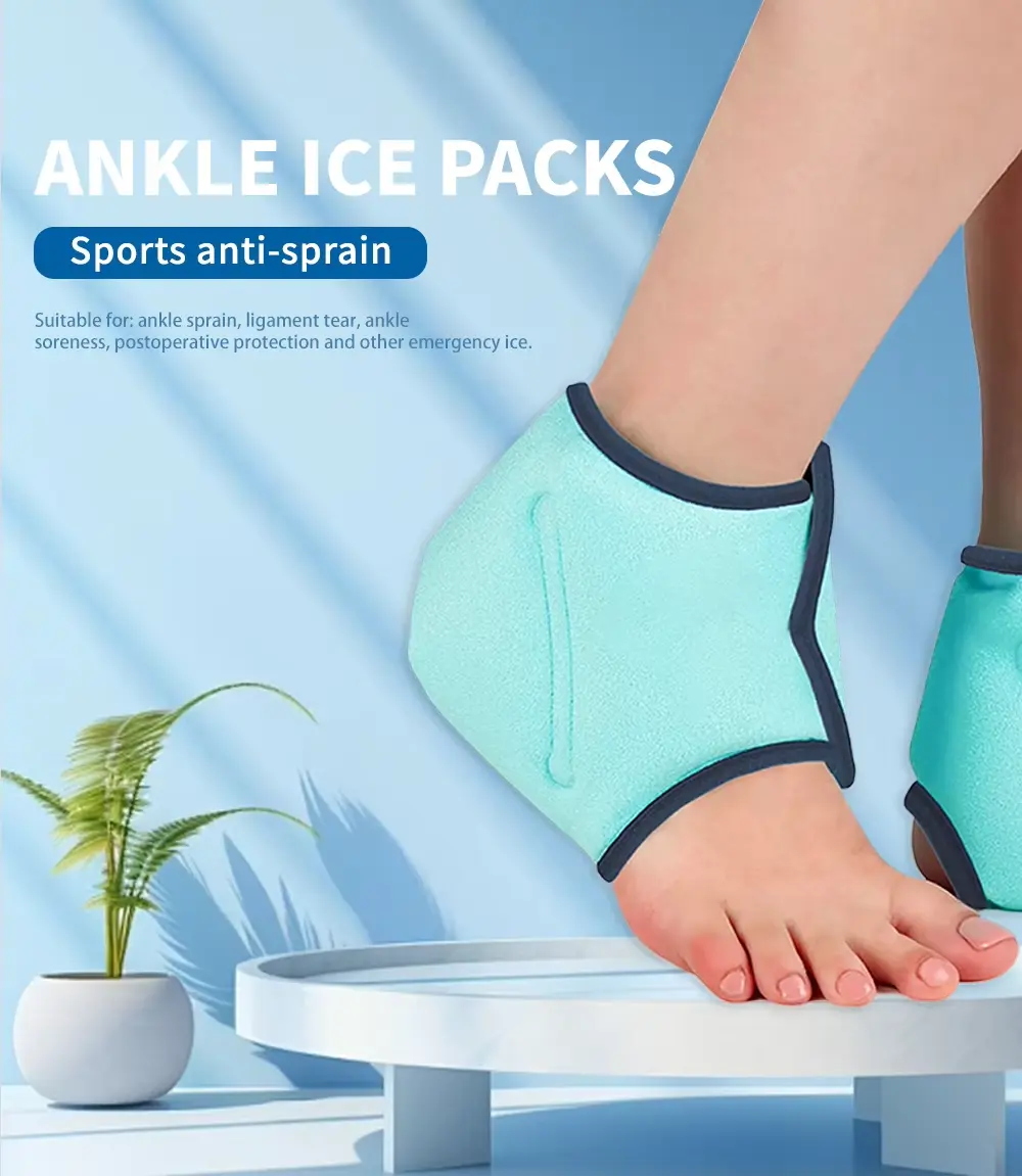 Ankle Ice Pack Wrap for Injuries（1）