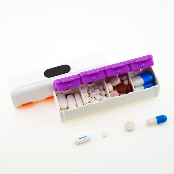 4 Compartment Daily Pill Box