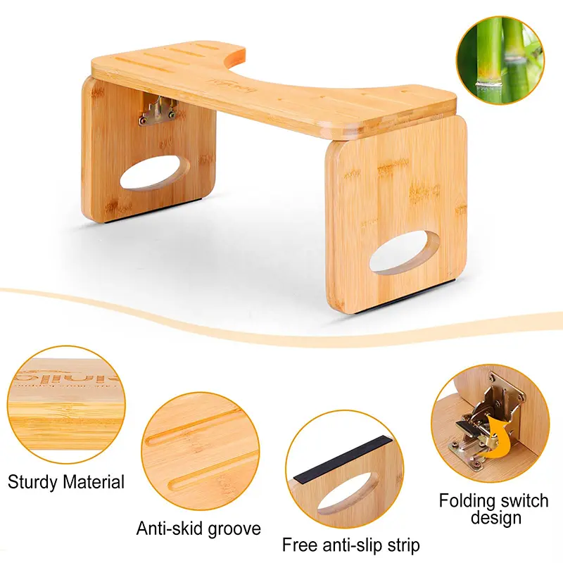 Folding Toilet Stool (2)