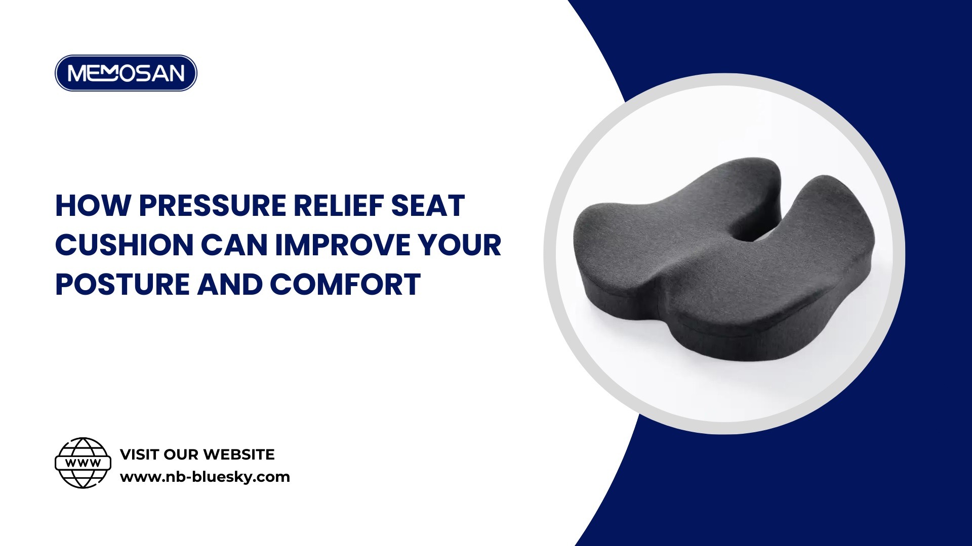 How Pressure Relief Seat Cushion Can Improve Your Posture and Comfort