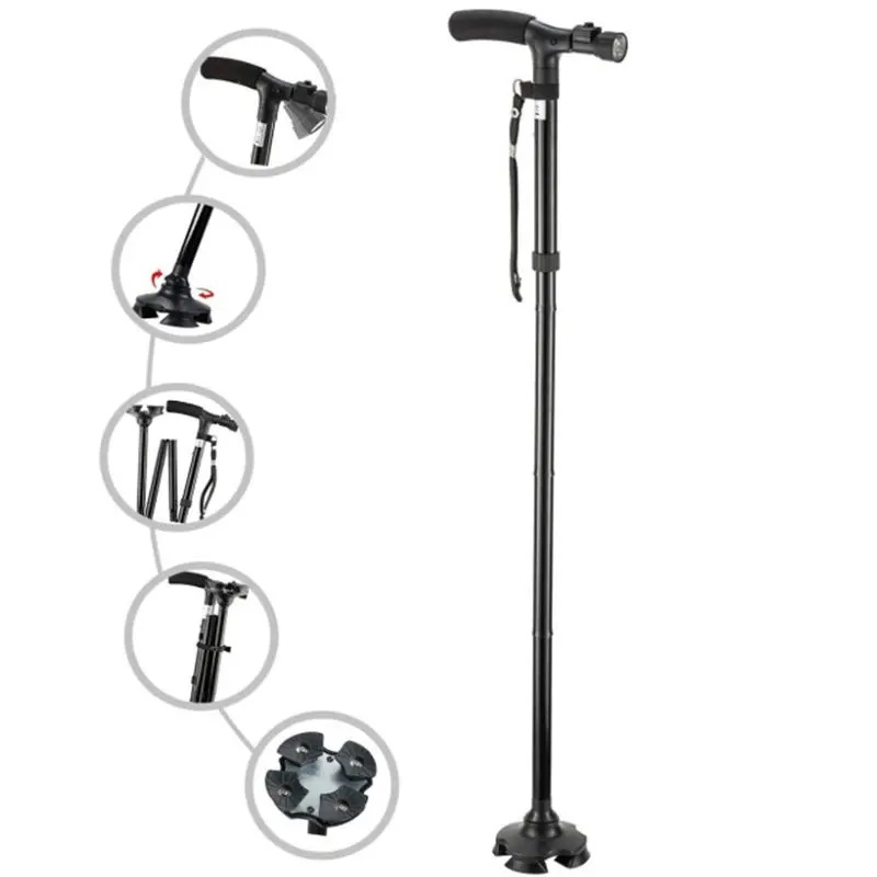 walking cane with LED light