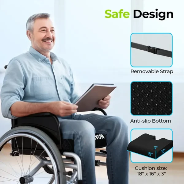 Gel Wheelchair Seat Cushion (1)