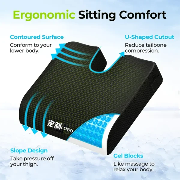 Gel Wheelchair Seat Cushion (3)