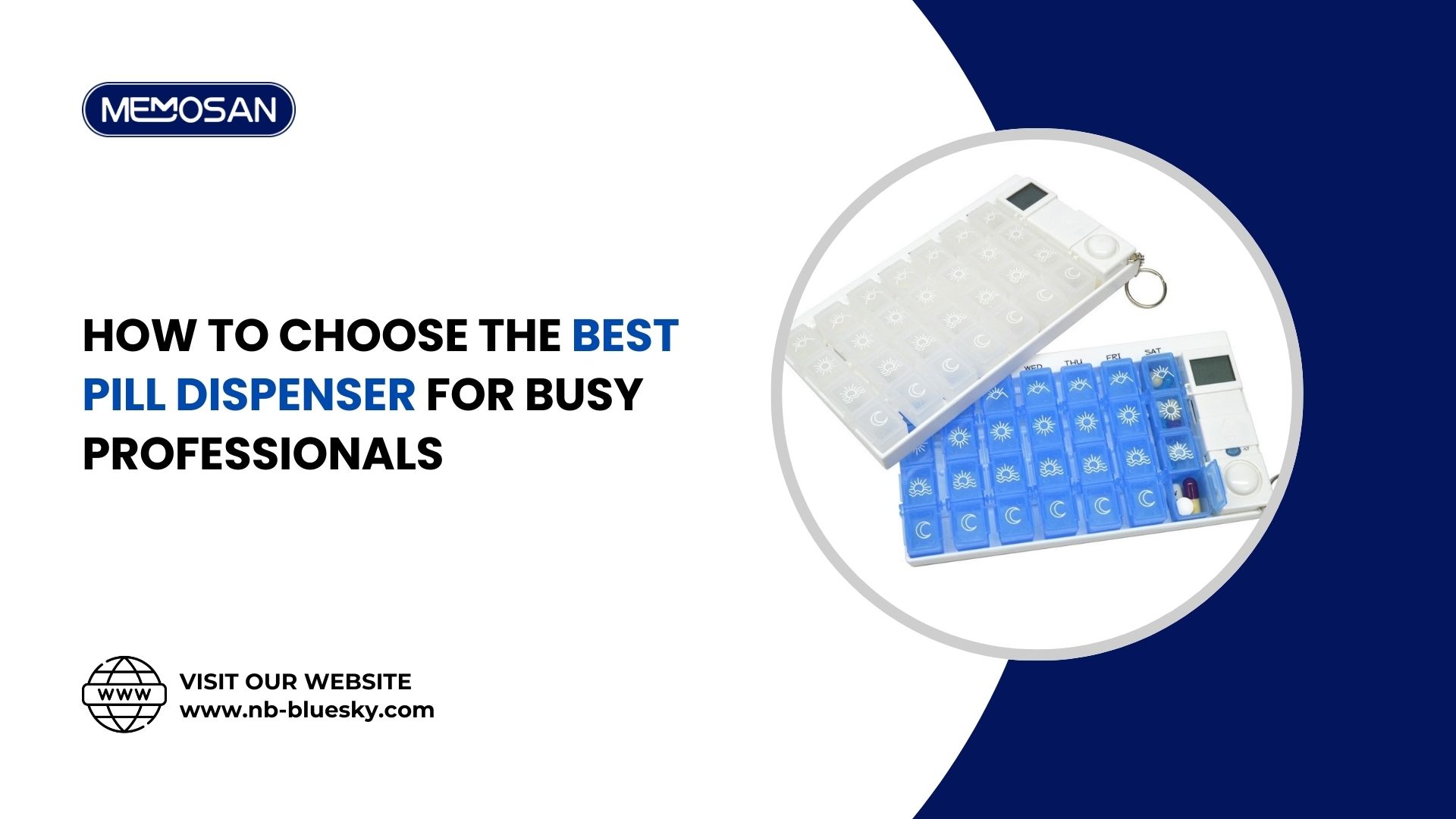 How to Choose the Best Pill Dispenser for Busy Professionals