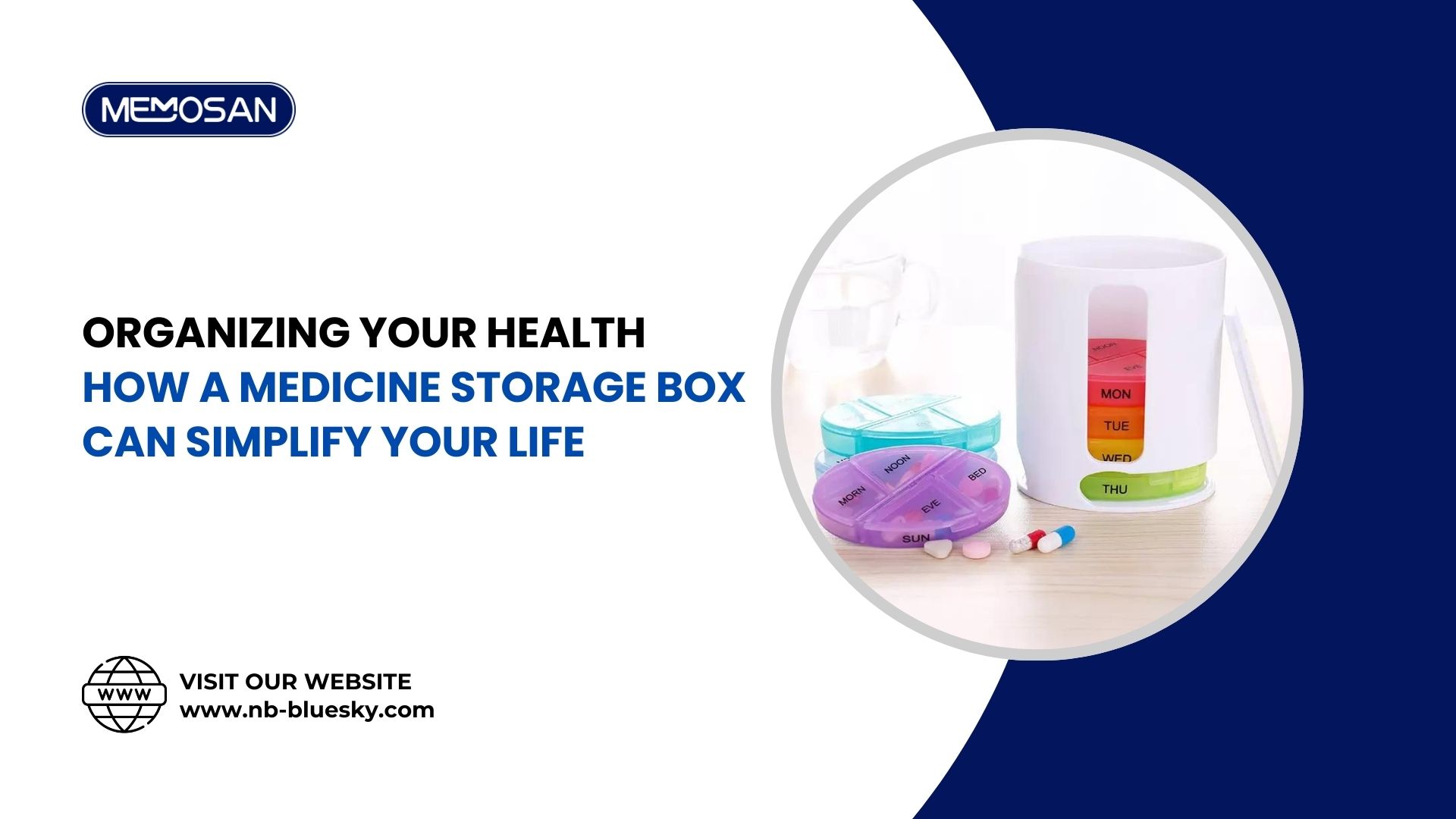 Organizing Your Health How a Medicine Storage Box Can Simplify Your Life