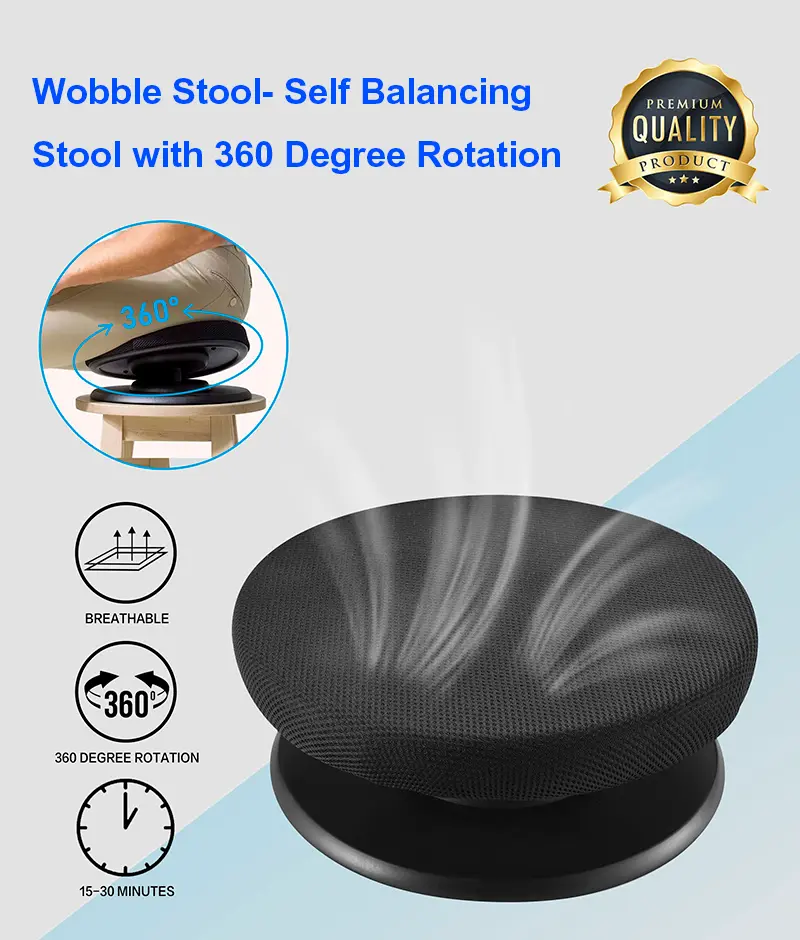 Wobble Stool Self Balancing Stool with 360 Degree Rotation (1)