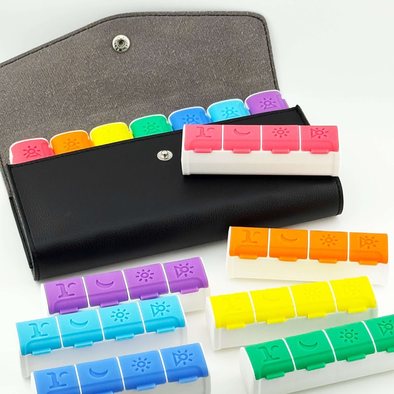 best silicone pill organizer