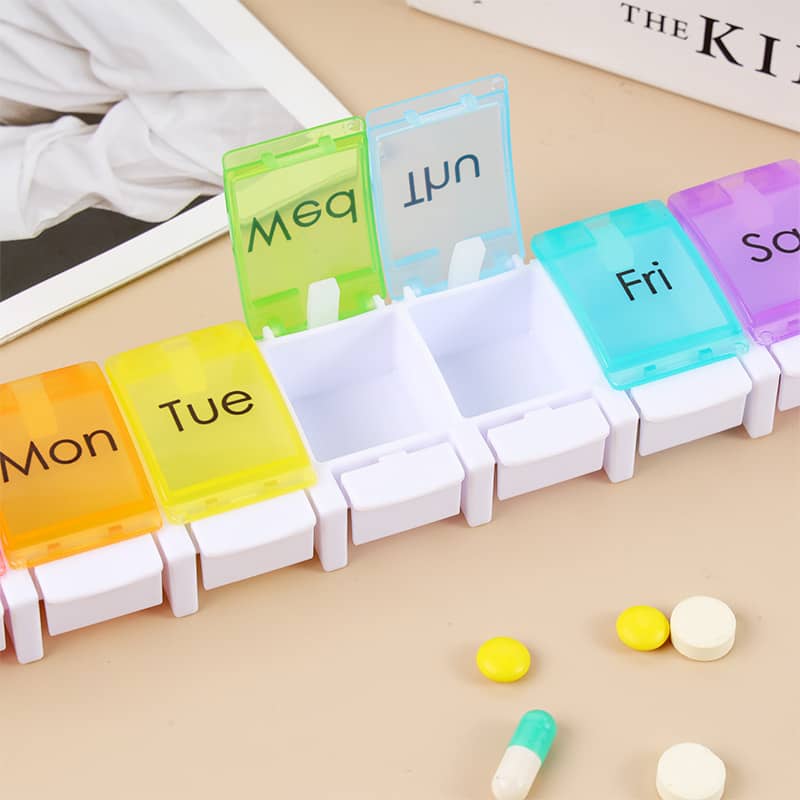 customizable pill box