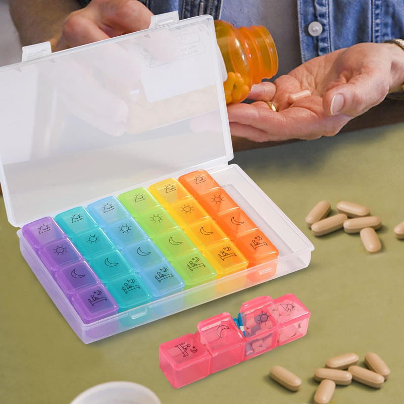 pill organizers for patient care